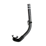 ΑΝΑΠΝΕΥΣΤΗΡΑΣ Cressi America Silicone Snorkel Black/Tube Black