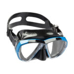 Cressi Big Eyes Silicone Mask Black / Frame Blue - Μάσκα