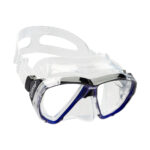 Cressi Big Eyes Silicone Mask Clear / Frame Blue Ink - Μάσκα
