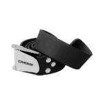 Cressi Malta Rubber Belt Black- Ζώνη Κατάδυσης Με Μεταλλική Πορπή