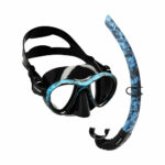 Cressi Metis + Corsica Combo Blue Hunter - Σετ Μάσκα και Αναπνευστήρας