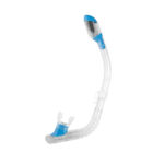 Cressi Mini Dry Snorkel Clear/Blue - Αναπνευστήρας