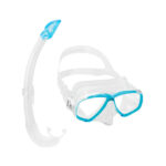 ΜΑΣΚΑ ΚΑΙ ΑΝΑΠΝΕΥΣΤΗΡΑΣ Cressi Set Perla Silicone Mask + Mexico Snorkel - Image 3