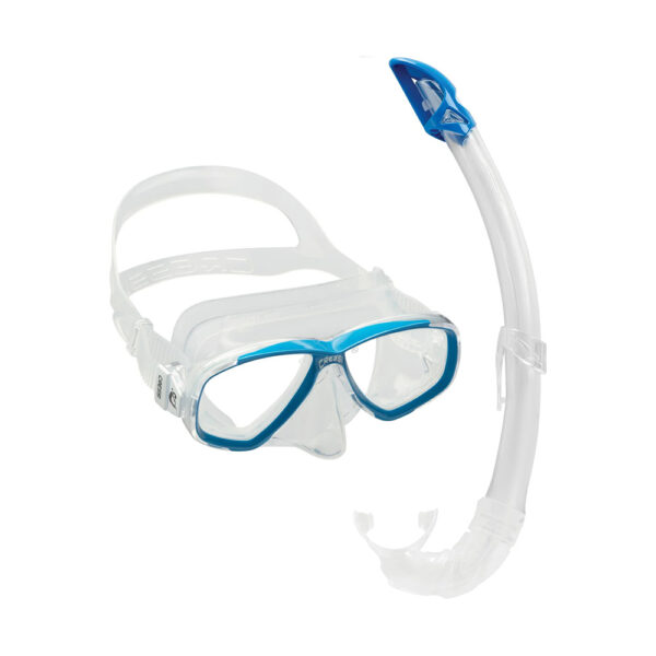 ΜΑΣΚΑ ΚΑΙ ΑΝΑΠΝΕΥΣΤΗΡΑΣ Cressi Set Perla Silicone Mask + Mexico Snorkel
