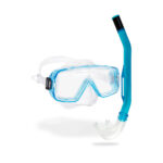 Cressi Sirena + Island 2.0 Combo Clear/Aquamarine - Σετ Μάσκα και Αναπνευστήρας