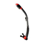 Cressi Dry Snorkel Black/Red - Αναπνευστήρας