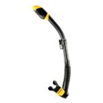 Cressi Dry Snorkel Black/Yellow - Αναπνευστήρας