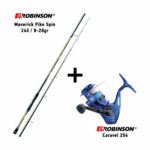 Combo Spinning Robinson Maverick Pike Spin 2.40m / 8-28gr + Robinson Caravel 254