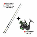 Combo Spinning Robinson Maverick Zander Jig 2.70m / 8-42gr + Robinson Frog 253
