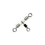 Oceanic Team Στριφτάρι Σταυρός Crossline Rolling Swivel With Glow Beads