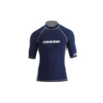 Cressi Man Rash Guard Short Dark Blue