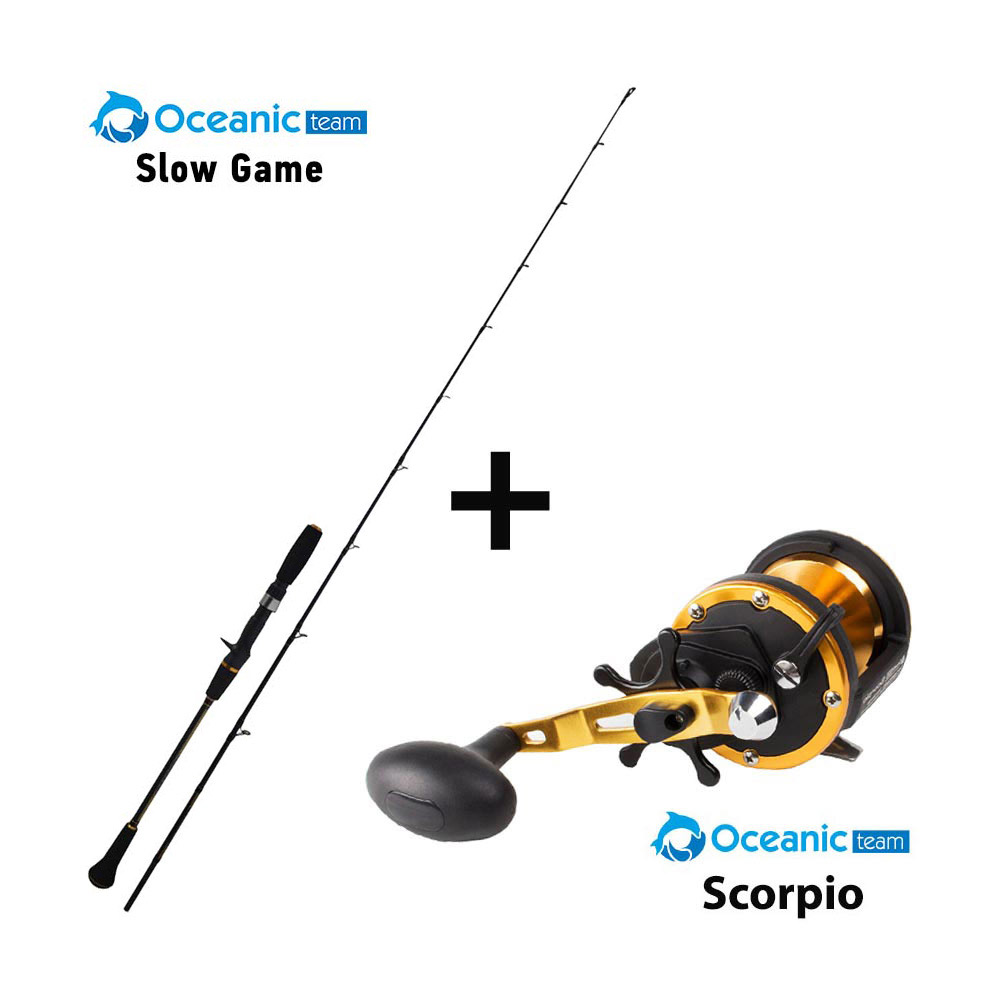 SLOW-GAME-SCORPIO Combo Slow Jigging Oceanic Team Slow Game + Oceanic Team Scorpio - Image 1