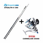 Combo Heavy Oceanic Team Stealth II 390 + Ryobi Carnelian 25000