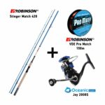 Combo Match Robinson Stinger Match 420 + Oceanic Team Joy 2000S + Robinson Pro Match 150m