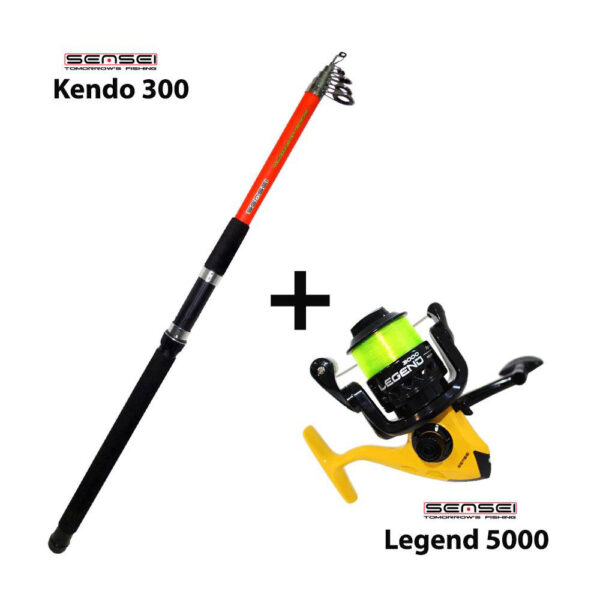 Combo Casting Sensei Kendo 300 + Sensei Legend 5000