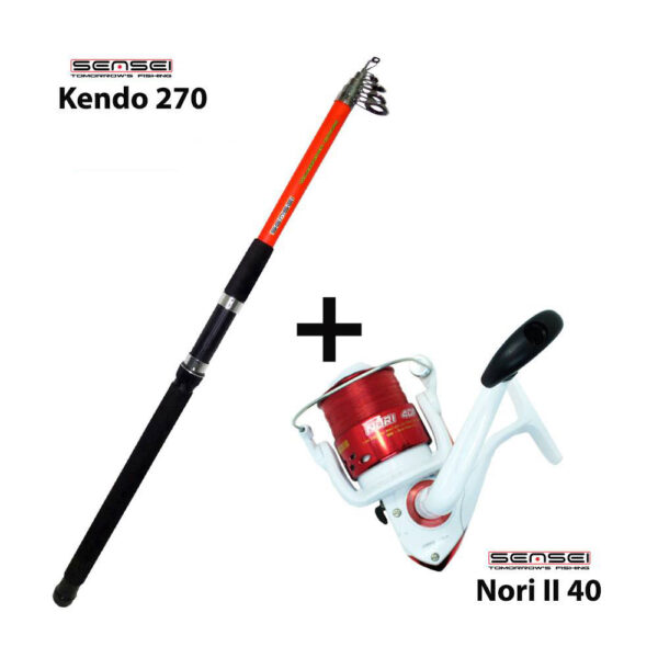 Combo Casting Sensei Kendo 270 + Sensei Nori II 40