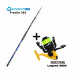 Combo Surf Casting Oceanic  Team Piccollo 360 + Sensei Legend 5000