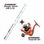 Combo LRF Robinson Stinger Perch 240 3-15gr + Robinson Frost FD