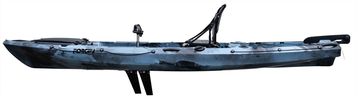 Prof. Fishing Kayak - Επαγ.Kαγιάκ Ψαρέματος Ποδηλατικό KICK-UP FINS FORCE Tarpon 12.5 - Image 4