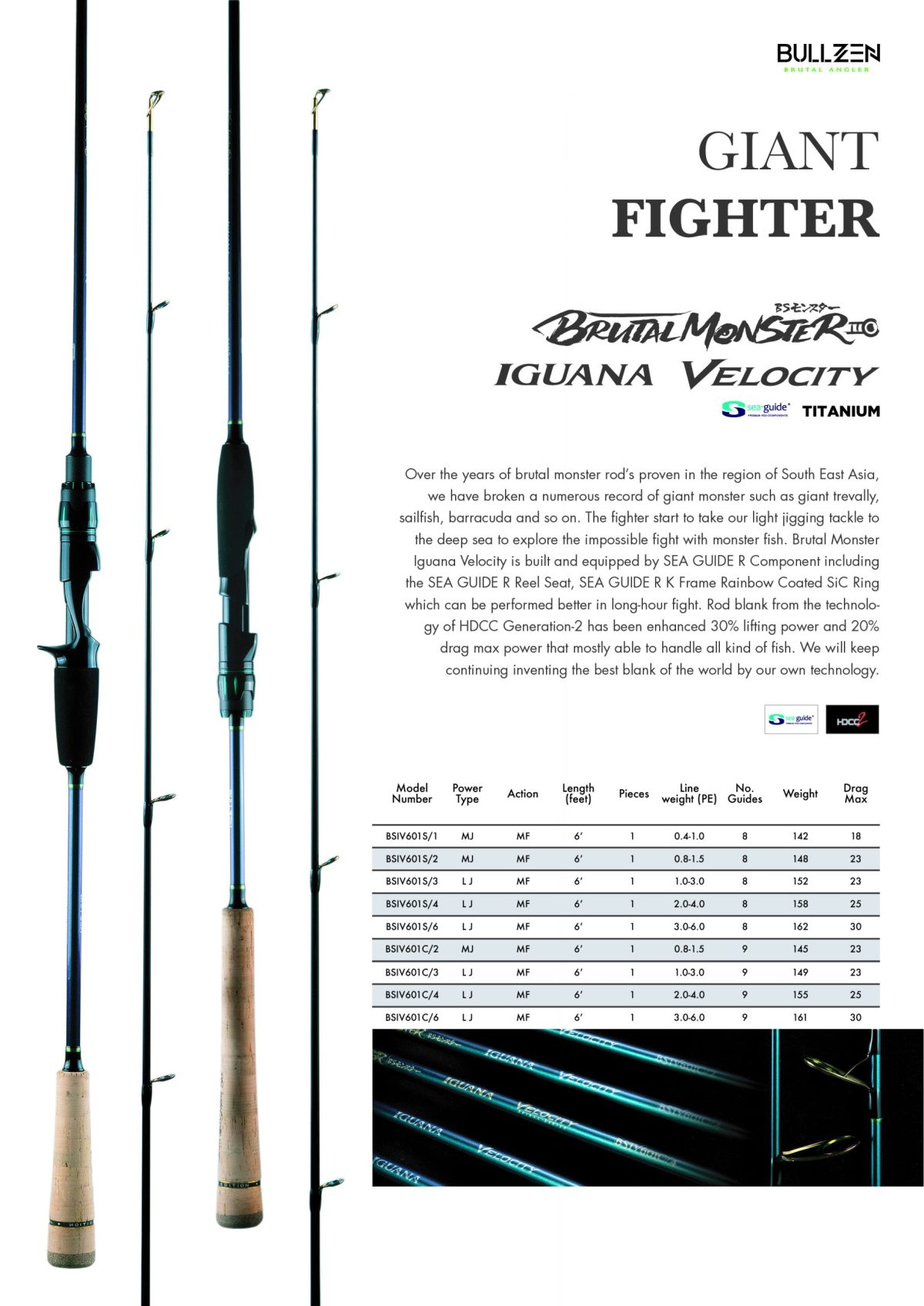 Καλάμι Bullzen Iguana Velocity - Image 7