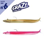 Σιλικονούχο Χέλι Fiiish Crazy Sand Eel No6 Combo