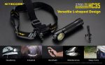 ΦΑΚΟΣ LED NITECORE HEADLAMP HC35, Rechargable 2700Lumens + 4000ma 21700 batt - Image 6